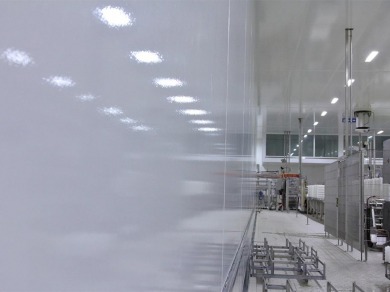 Płyty warstwowe fiberglass - chłodnie